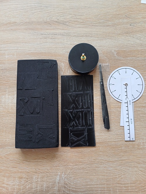 Miniatura 4 de RELOJ MINI 50X50CM COLOR NEGRO