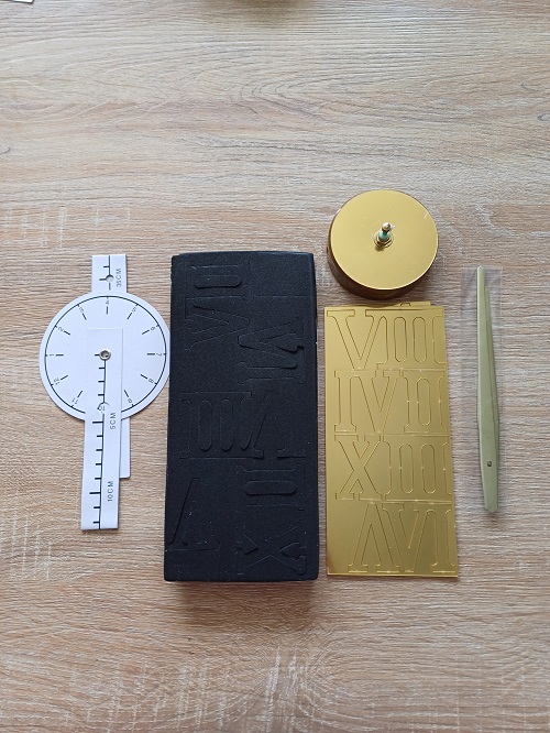 Miniatura 2 de RELOJ 3D MINI 50X50CM COLOR DORADO