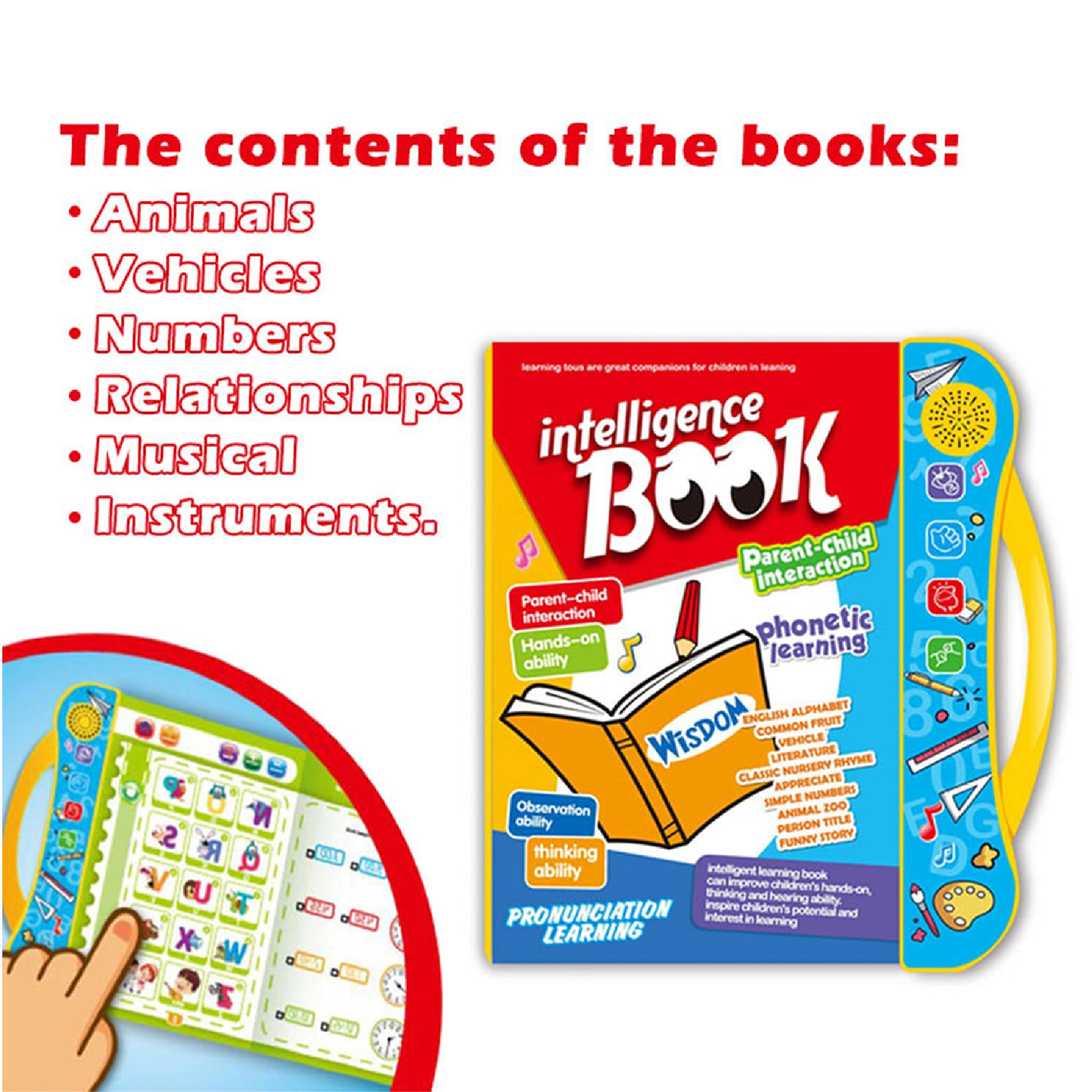 Miniatura 2 de Libro Inteligente De Ingles Para Niños