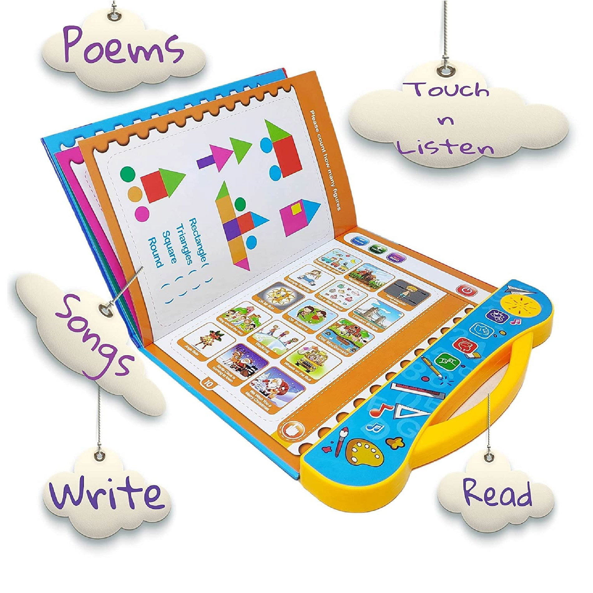 Miniatura 4 de Libro Inteligente De Ingles Para Niños