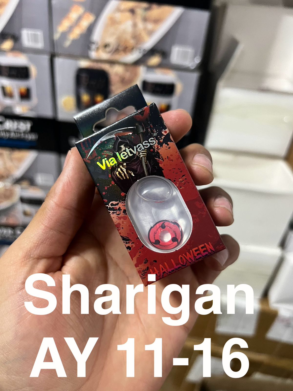 Lentes halloween Sharigan AY 11-16