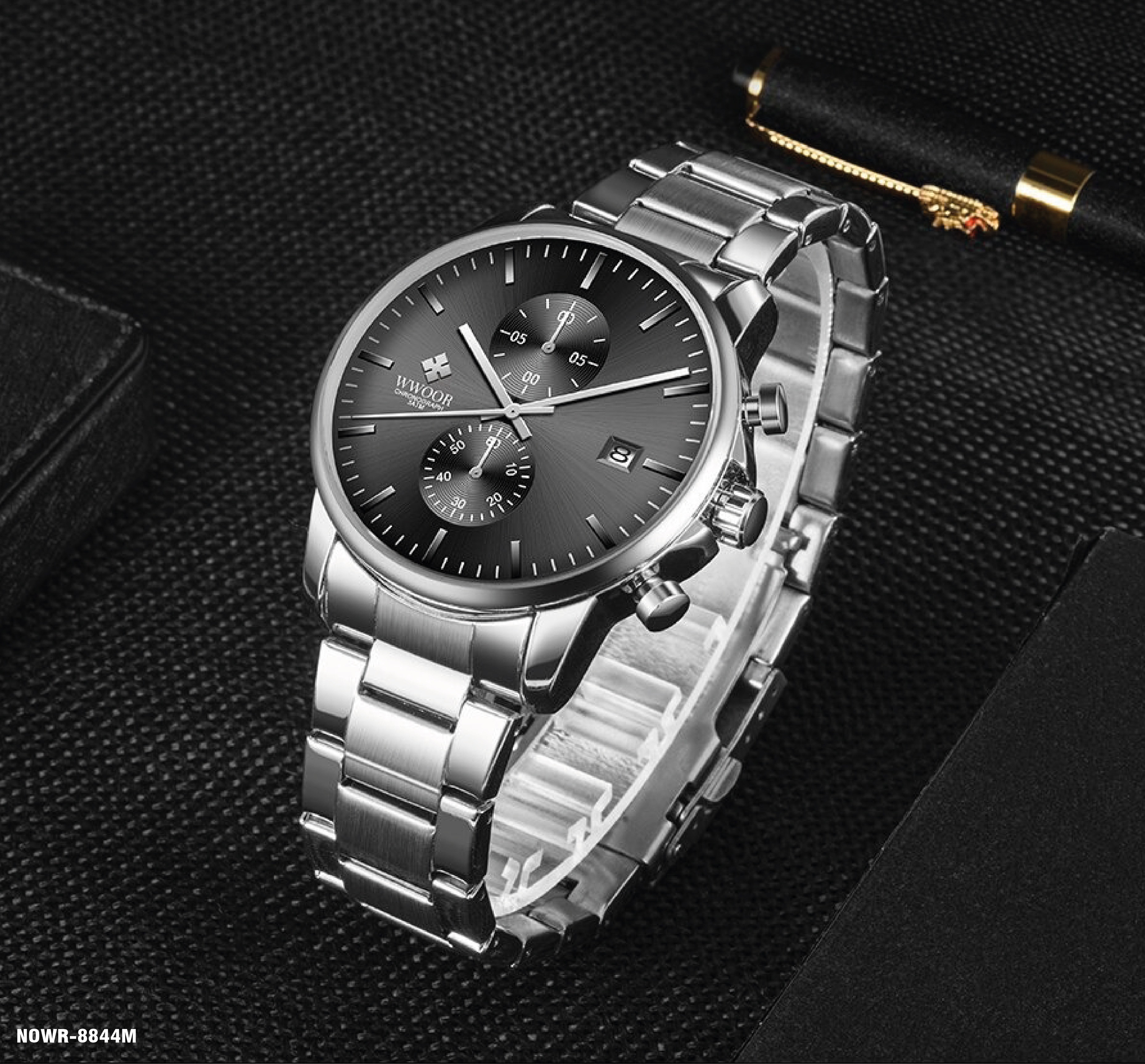 WOOR CRONÓGRAFO MET NO:WR-8844M-1