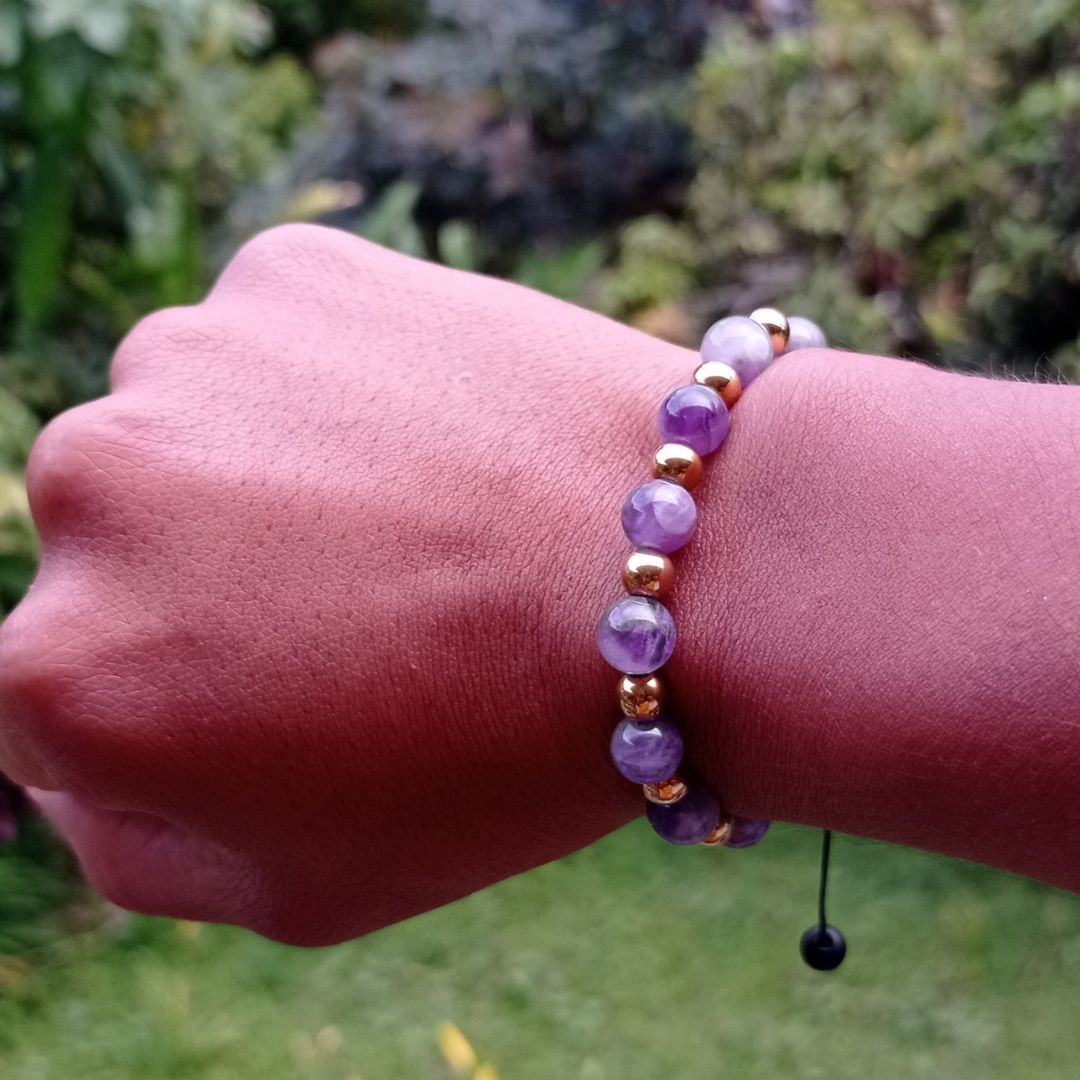 Miniatura 5 de Combo Amatista Pulsera + Colgante