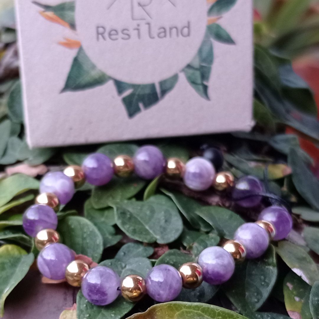 Miniatura 3 de Combo Amatista Pulsera + Colgante