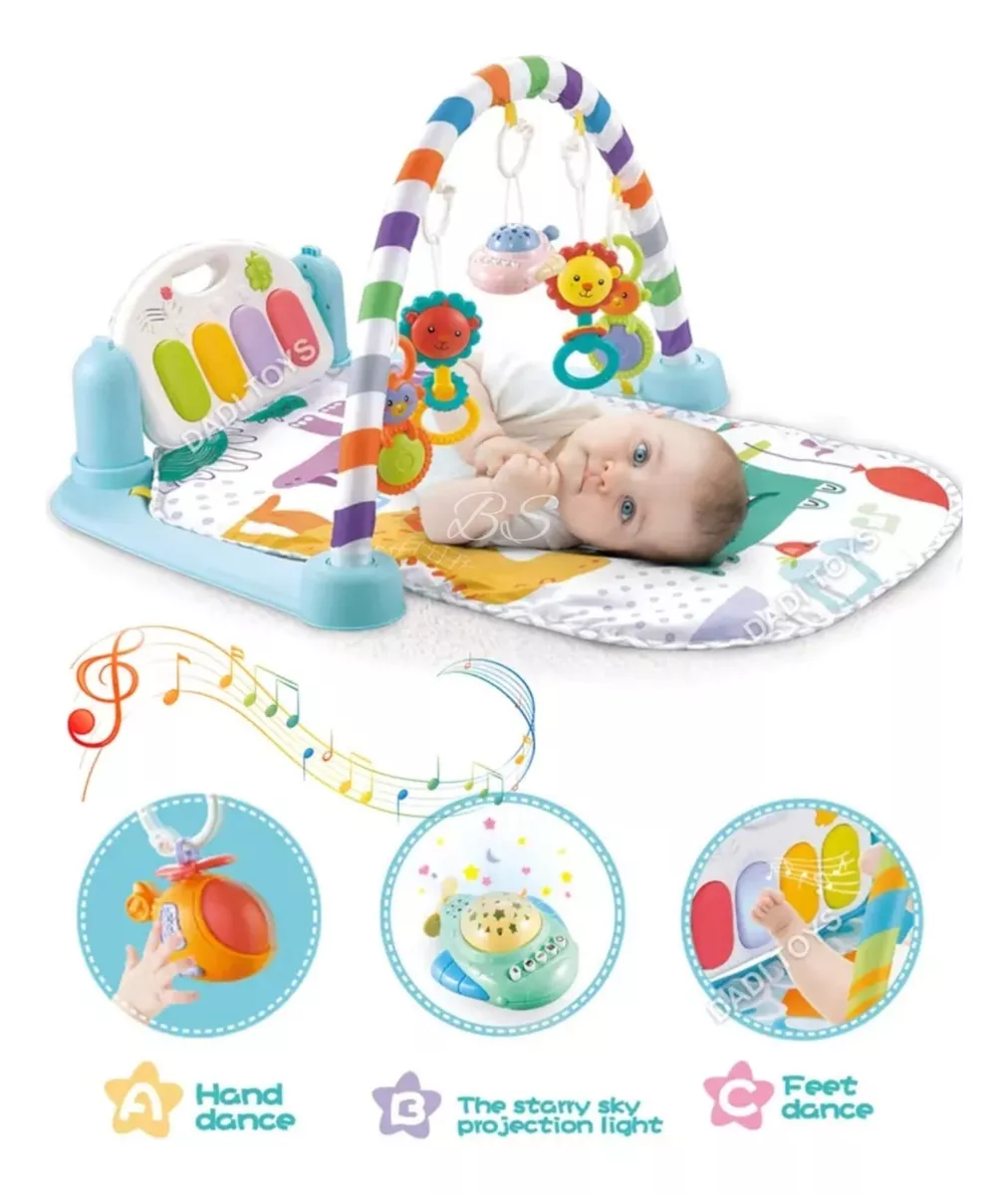 Gimnasio De Bebé Con Piano Musical disponible en Yaxa Colombia