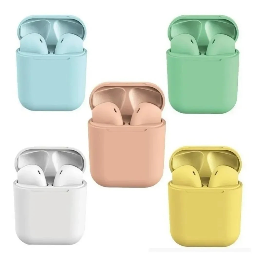 Vista 3 de Audífonos Inalambricos I12 - COLOR: NEGRO