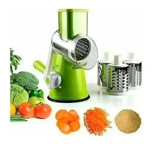 Miniatura 5 de Molino Multi Rayador Picador 3 Tambores