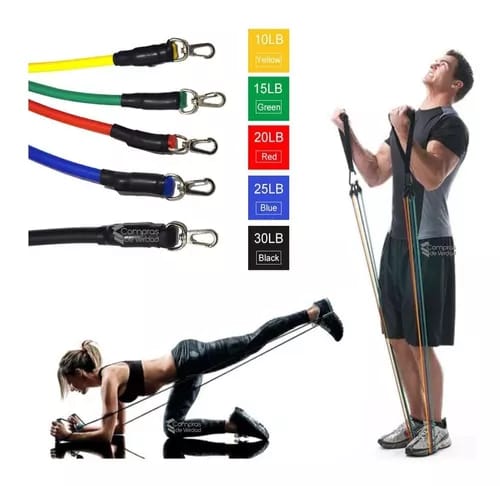 Miniatura 4 de Kit de bandas de resistencia tubulares