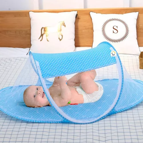 Miniatura 2 de Toldillo Mosquitero Bebés Cuna Plegable
