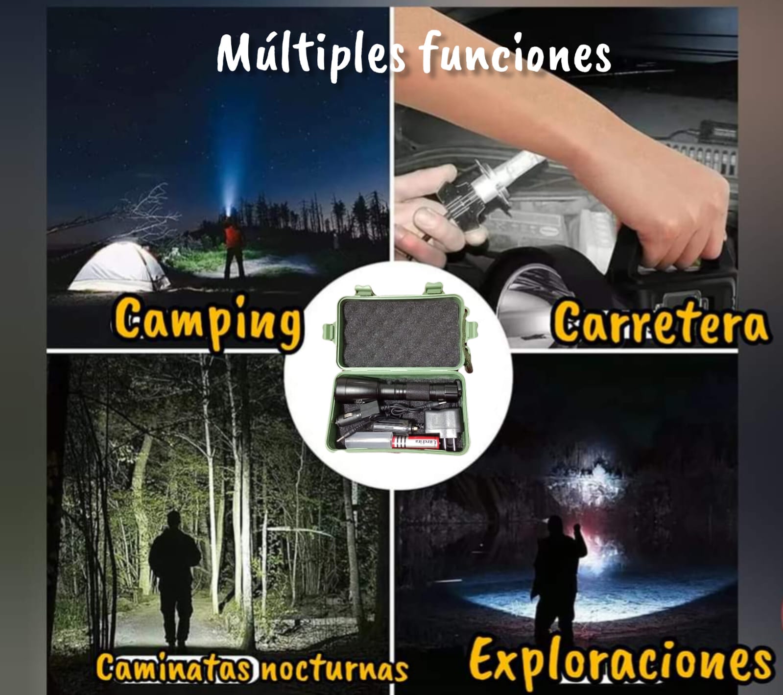 Miniatura 2 de LINTERNA LARGO ALCANCE