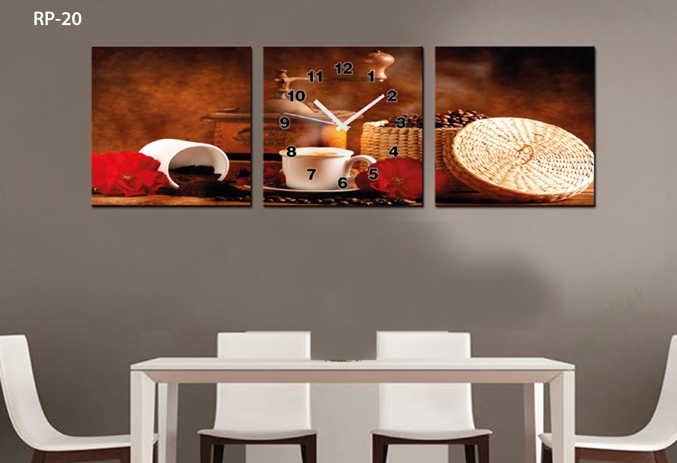 RP-20 RELOJ PARED ESTILO POLIPTICO 3 PIE