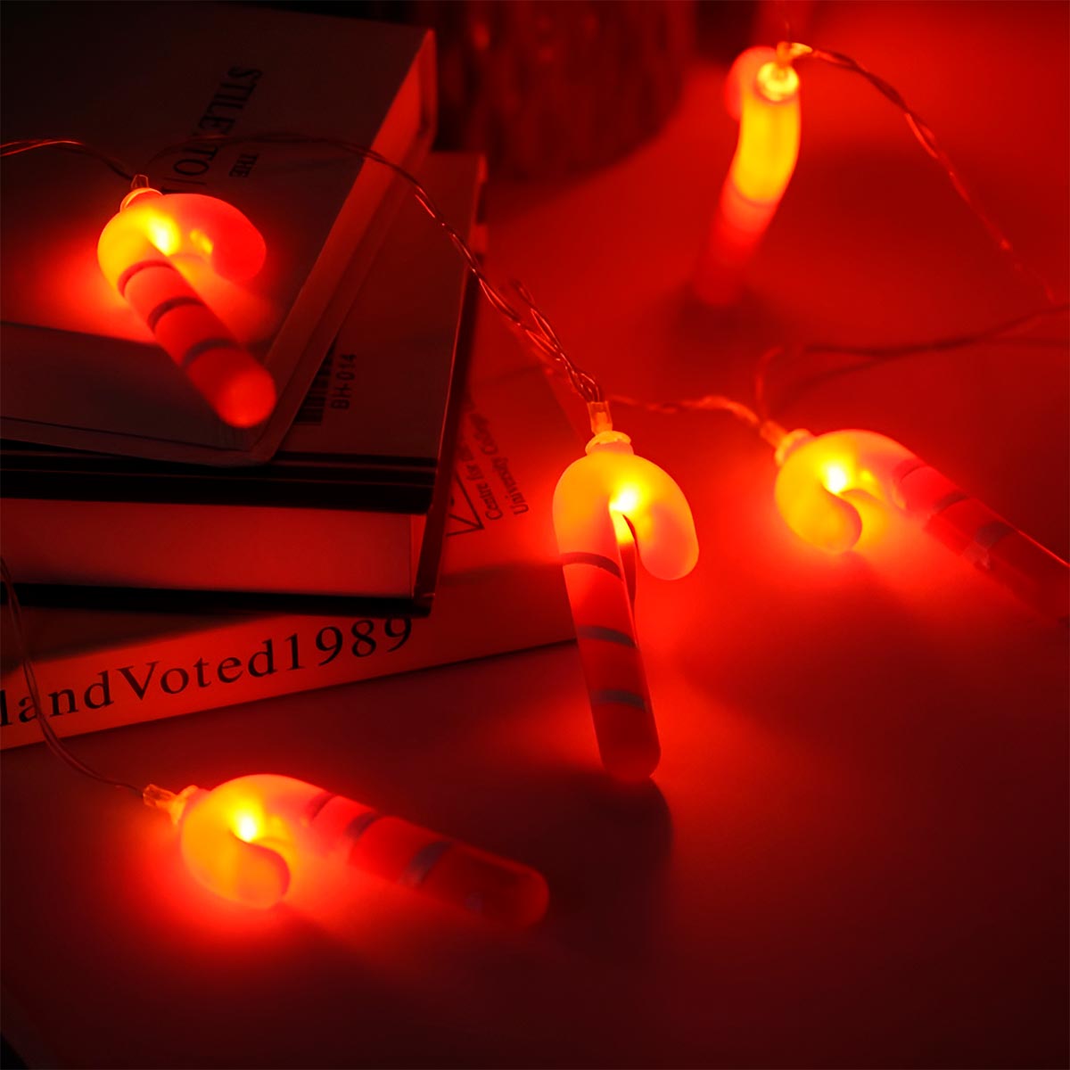 Miniatura 3 de Guirnalda LED Navidad Bastones S4050