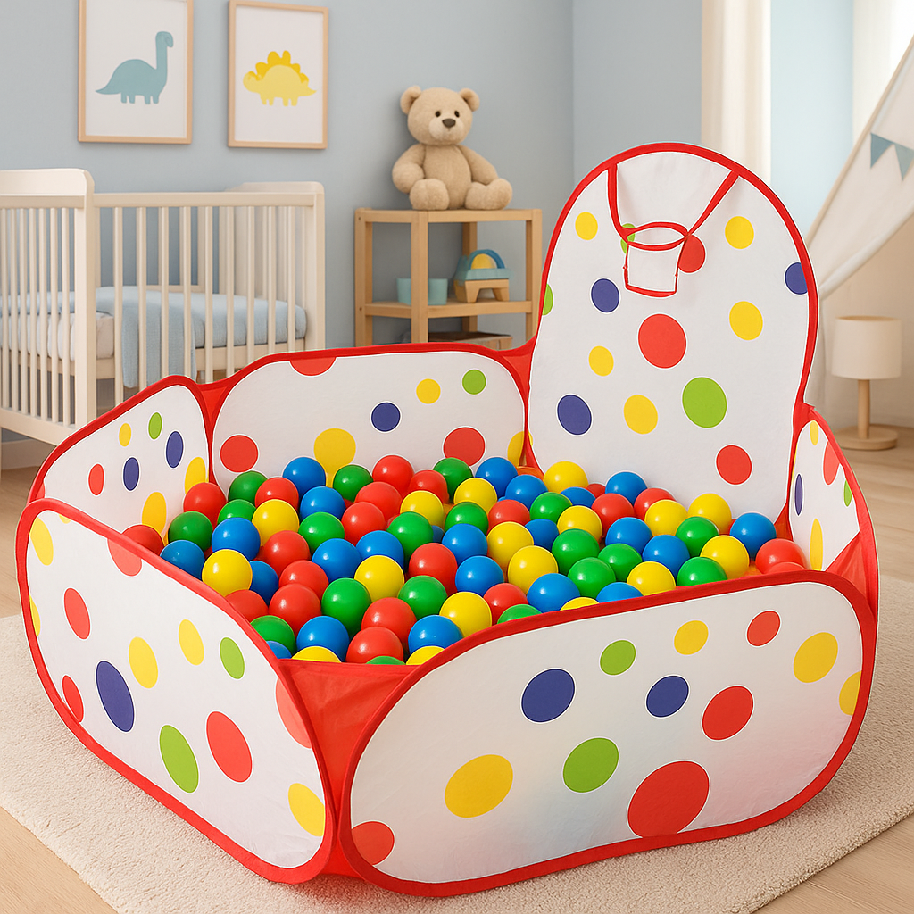Piscina Pelotas Infantil Plegable 666A
