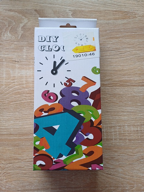 Miniatura 2 de RELOJ MINI 50X50CM+  FRASE PLATEADA