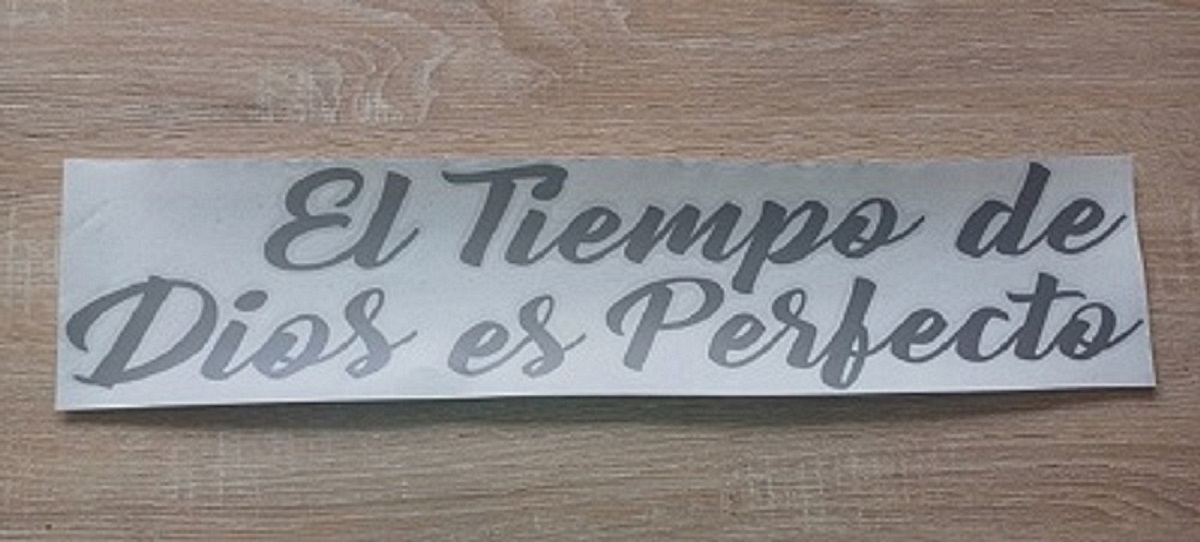 Miniatura 4 de RELOJ MINI 50X50CM+  FRASE PLATEADA