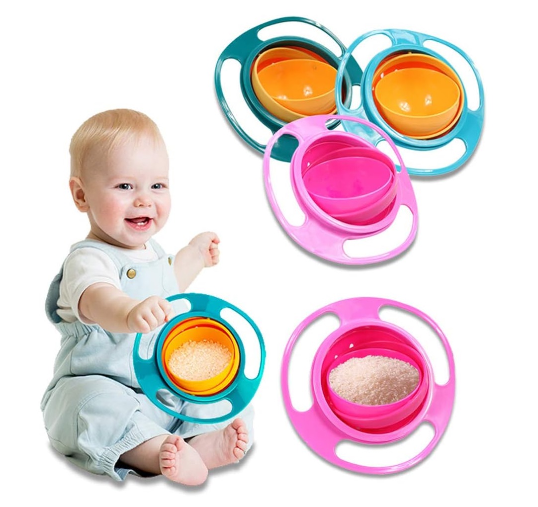 Miniatura 5 de Plato Giratorio Antiderrames Para Bebes