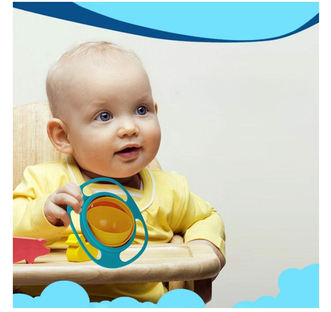 Miniatura 6 de Plato Giratorio Antiderrames Para Bebes