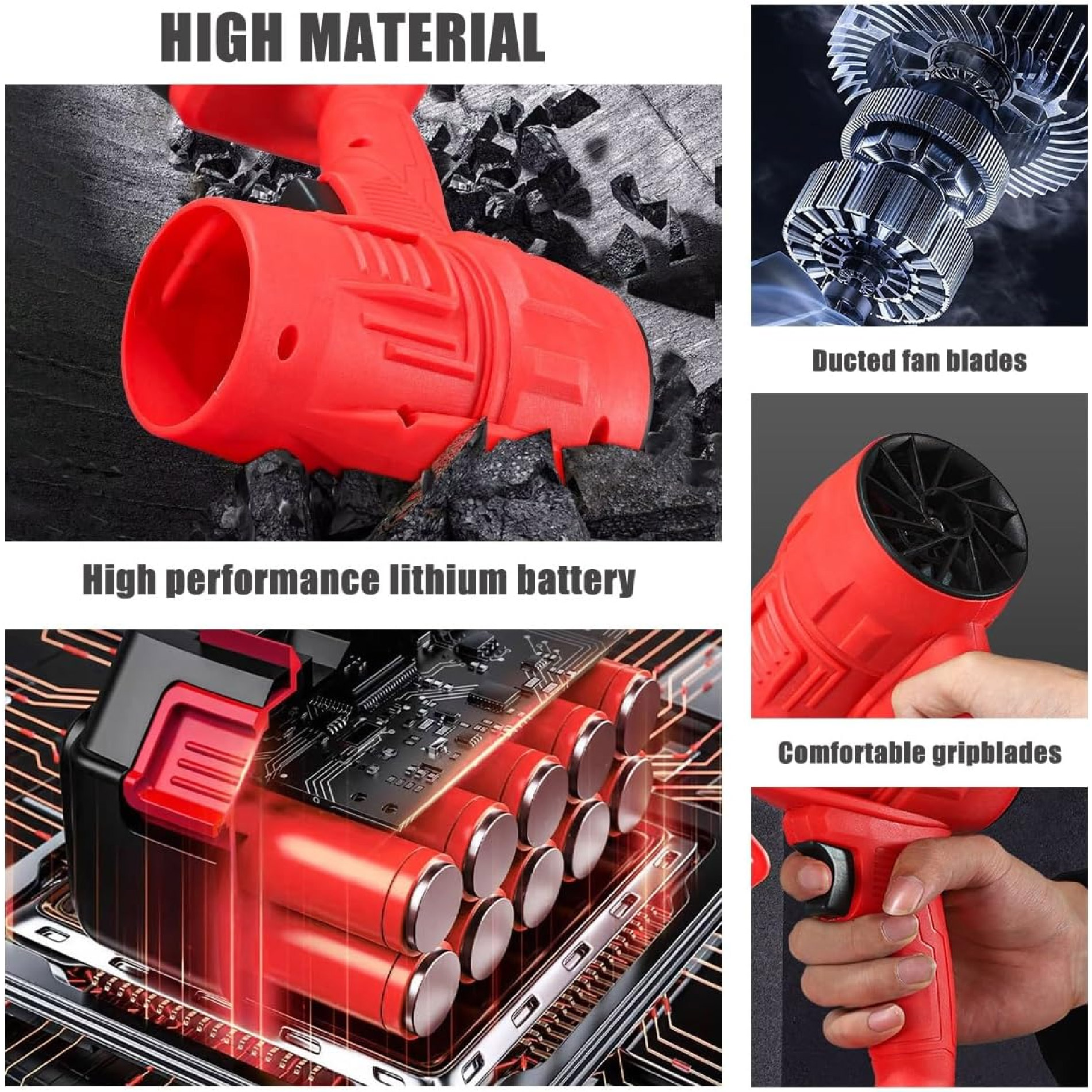 Miniatura 4 de Soplador En Seco Ultra Potente Recargabl
