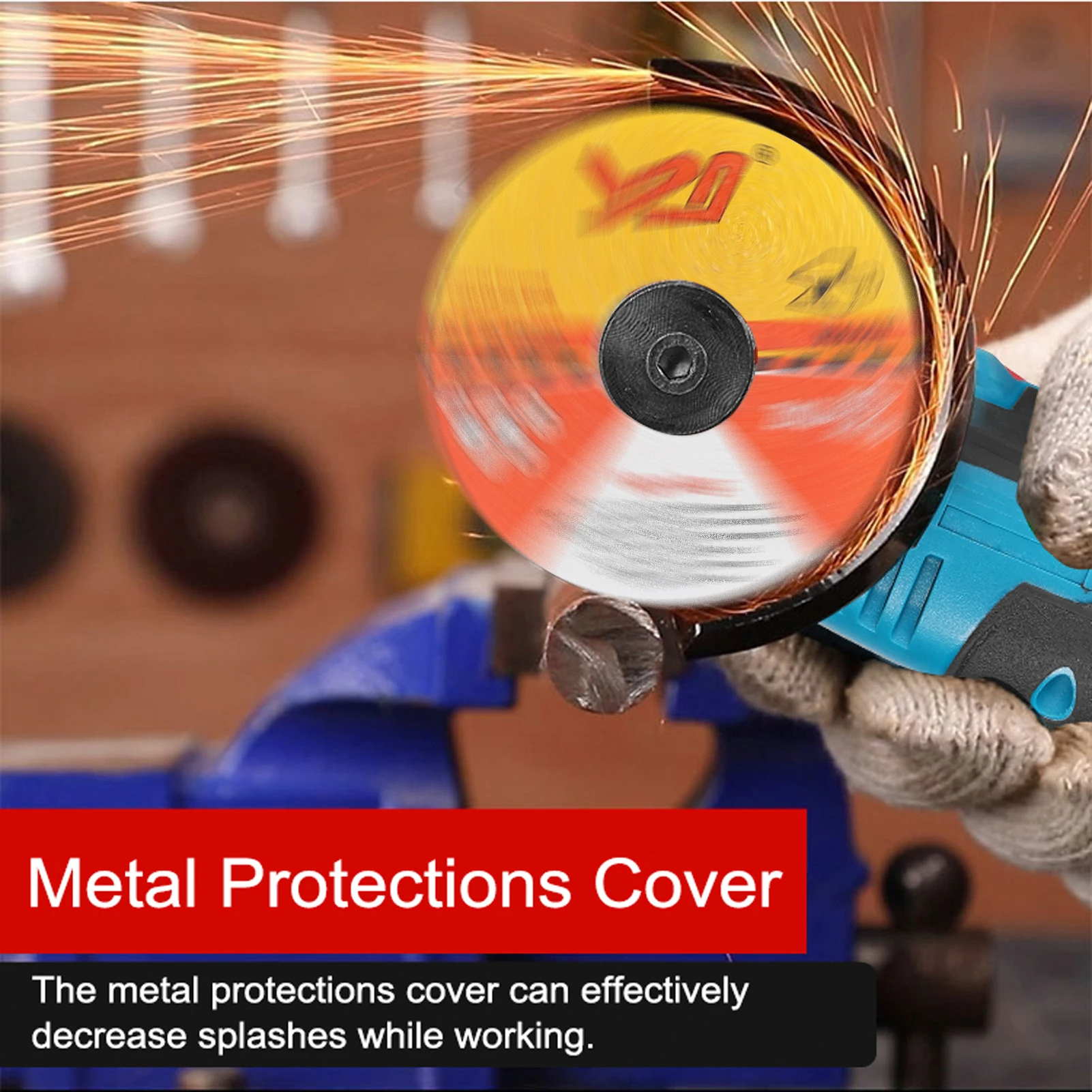 Miniatura 3 de AMOLADORA ANGULAR HE-057