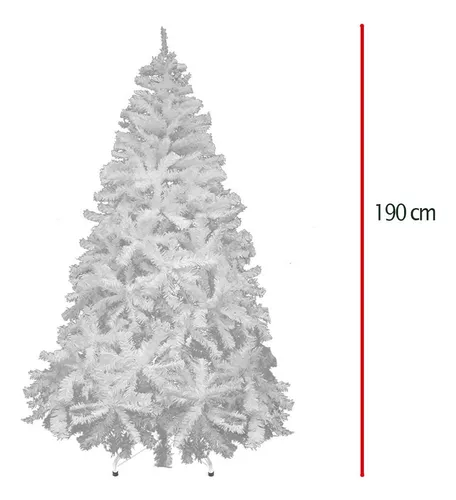 Miniatura 3 de Arbol De Navidad 1.90 Cm Color Blanco Ja