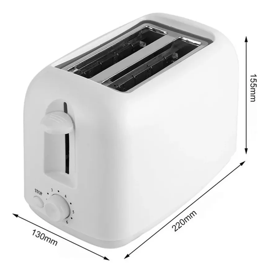 Miniatura 4 de Tostadora De Pan 2 Puestos 6 Niveles