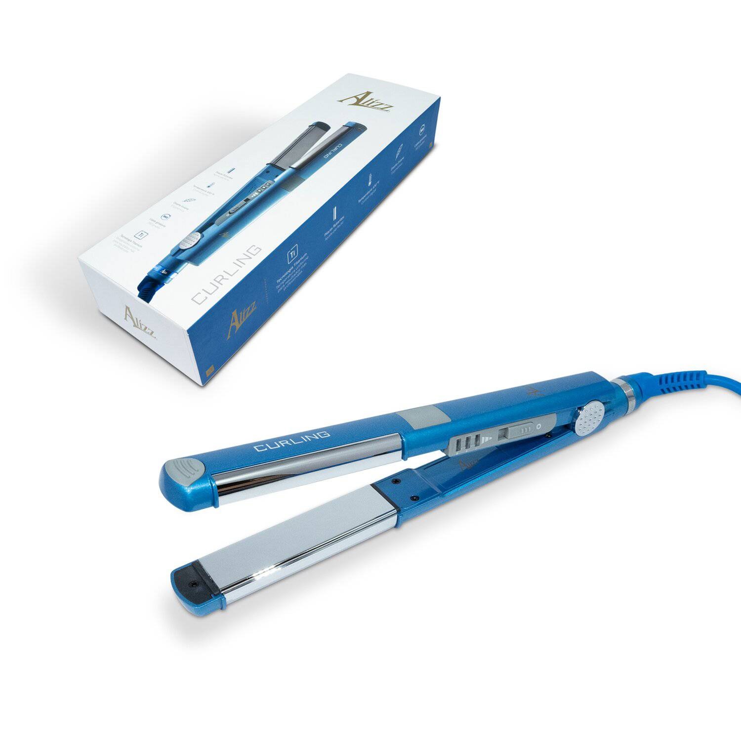 Miniatura 5 de Plancha Alizz Curling 480 2en 1 original