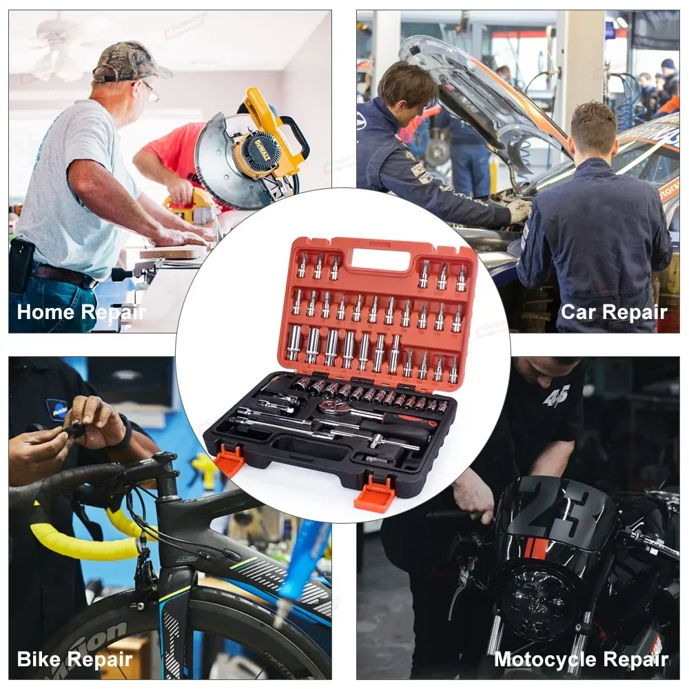 Miniatura 6 de SET DE HERRAMIENTAS 46 EN 1 HE-032