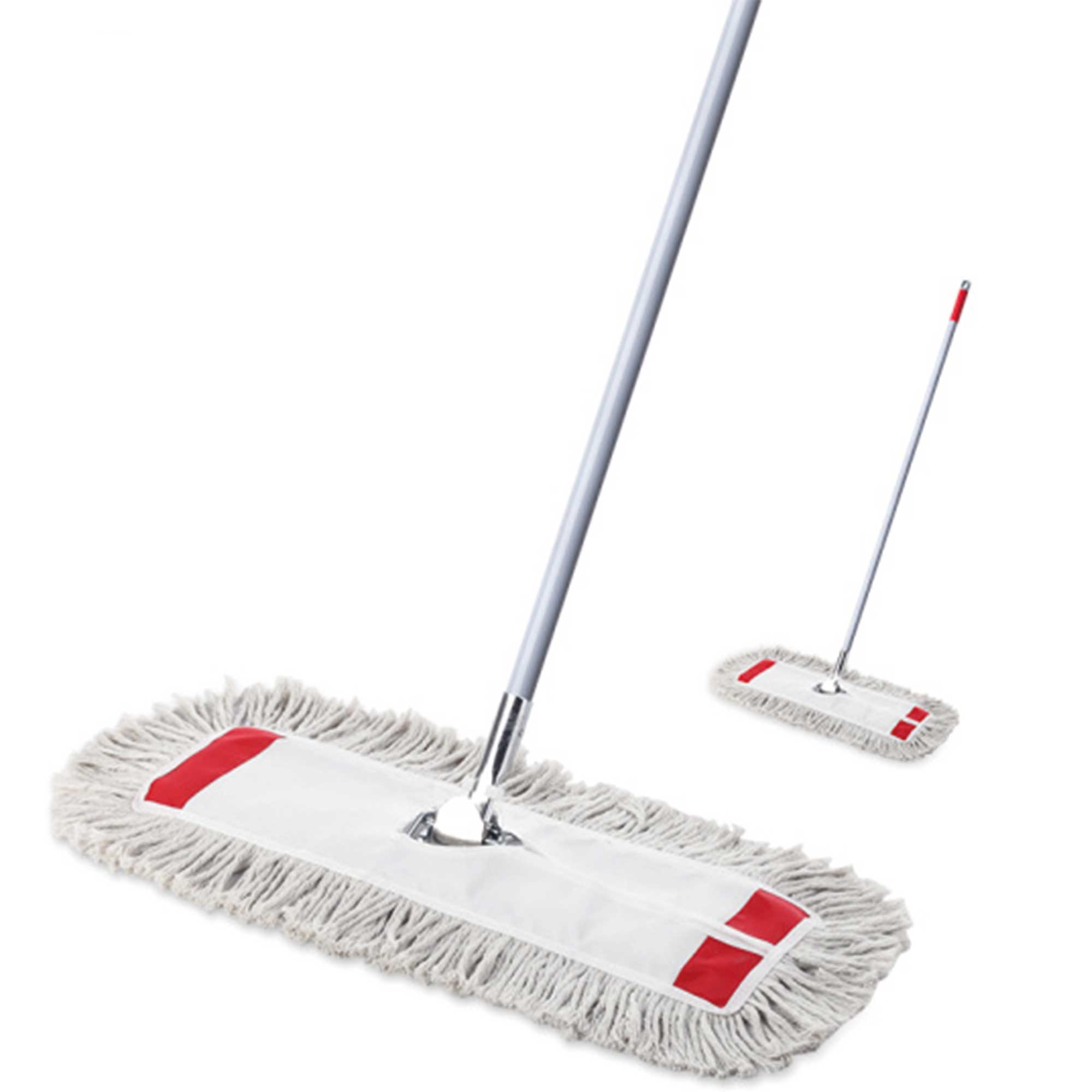 Miniatura 6 de Mopa plana de algodón 60 cm con cabo