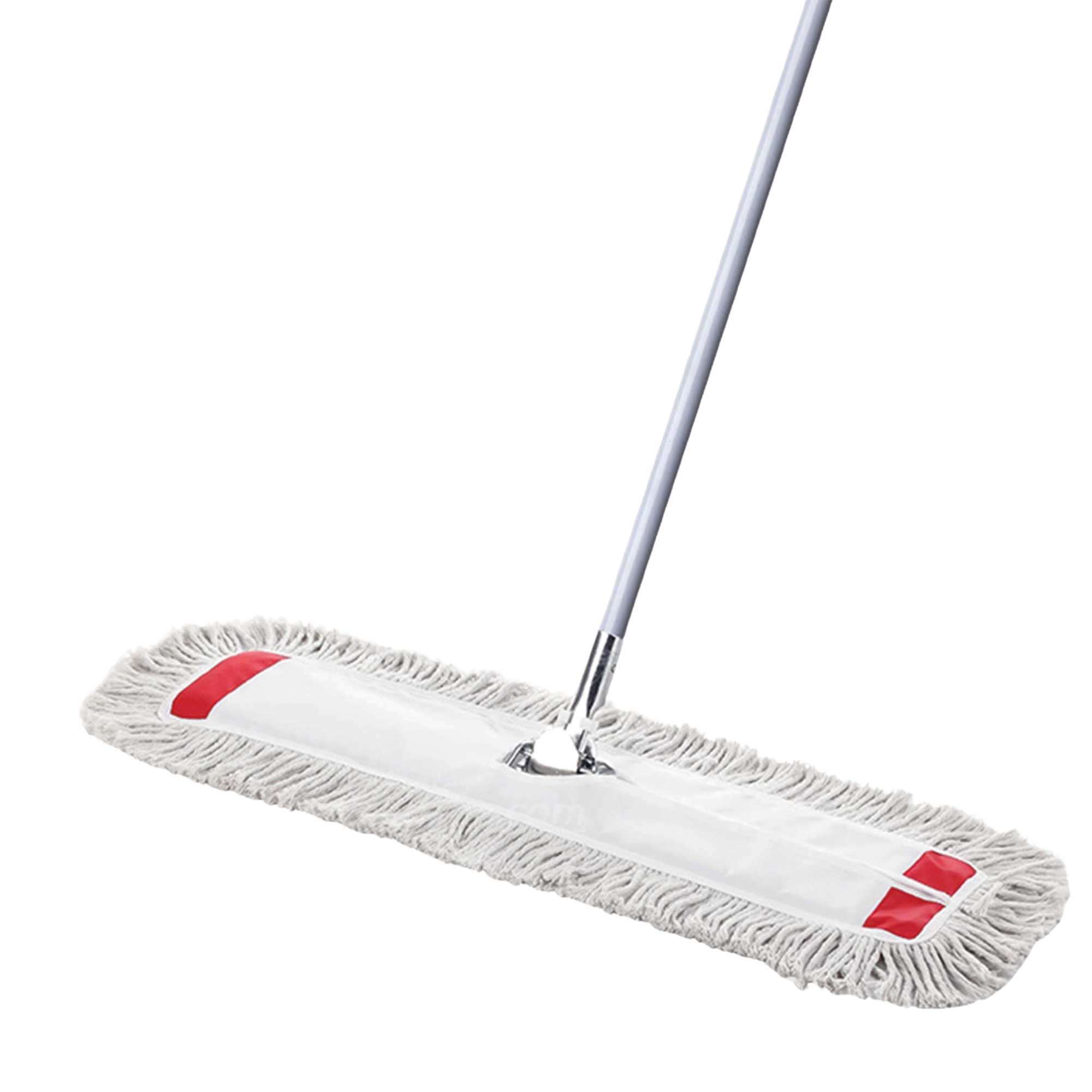 Miniatura 6 de Mopa plana de algodón 80 cm con cabo