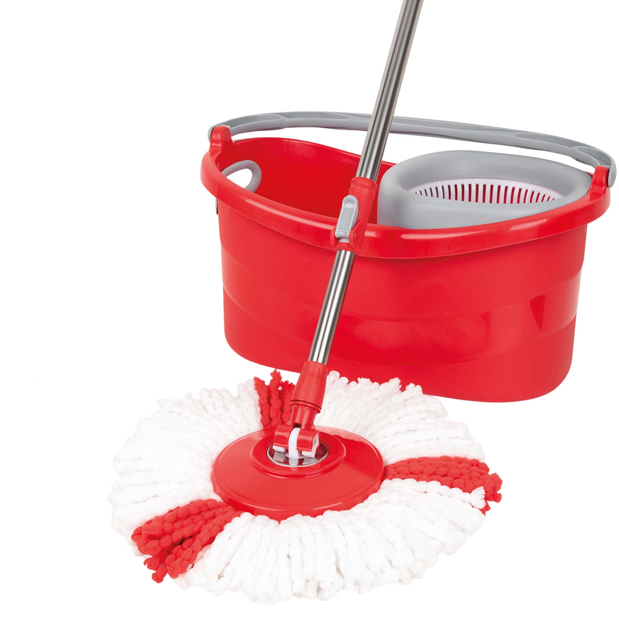 Miniatura 9 de Balde tornado con trapero 6 litros