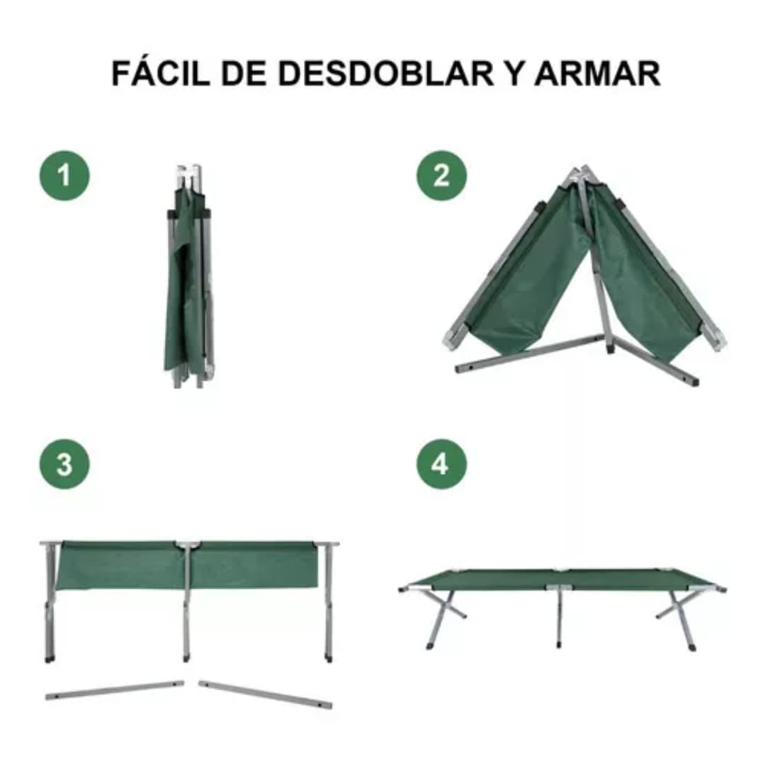 Miniatura 2 de Catre Camastro Plegable Camping Acampar