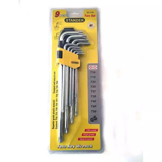 LLAVES HEXAGONALES TAMAÑO LARGO XY-121