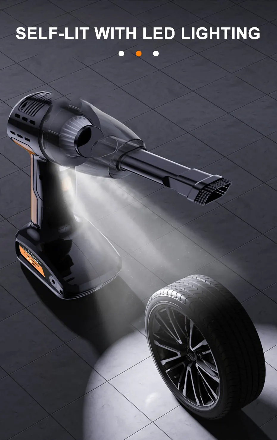 Miniatura 5 de ASPIRADORA DE COCHE E INFLADOR