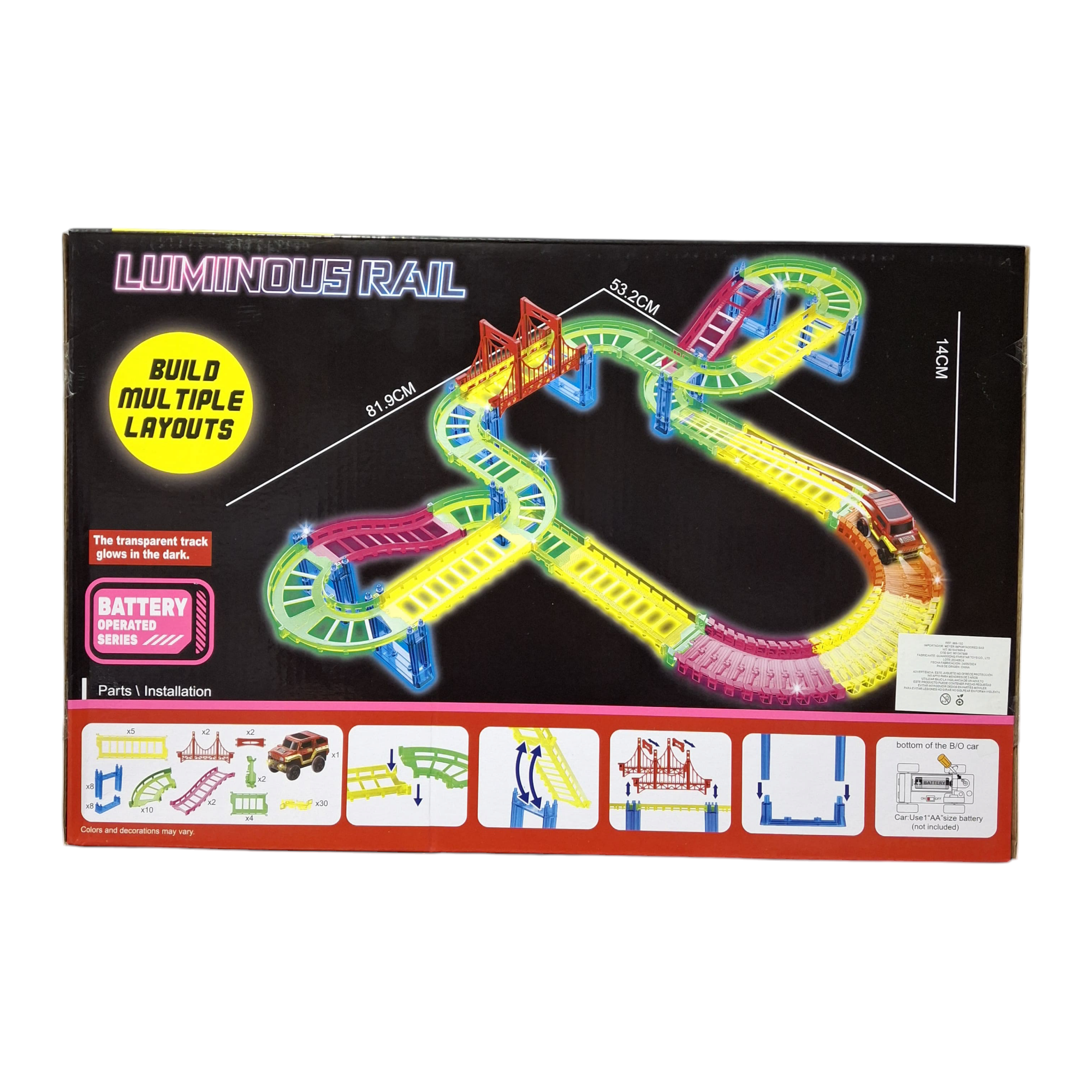 Pista Luminosa 74 Pcs 888132
