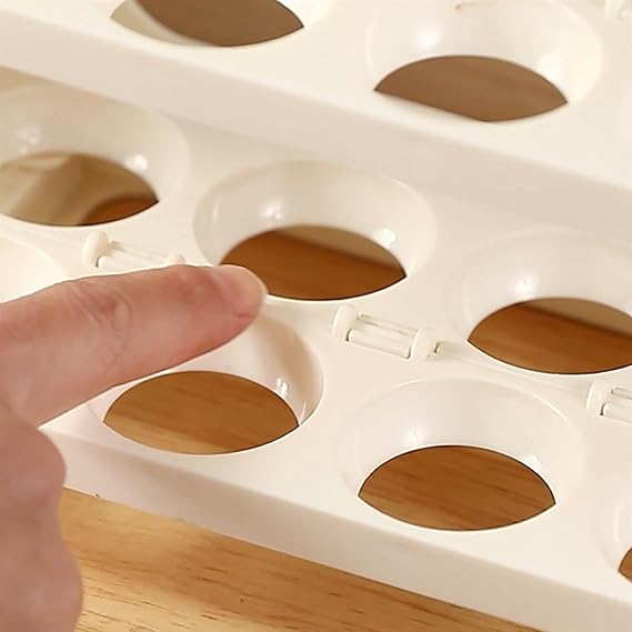 Miniatura 3 de Caja De Almacenamiento De Huevos 3 Nivel