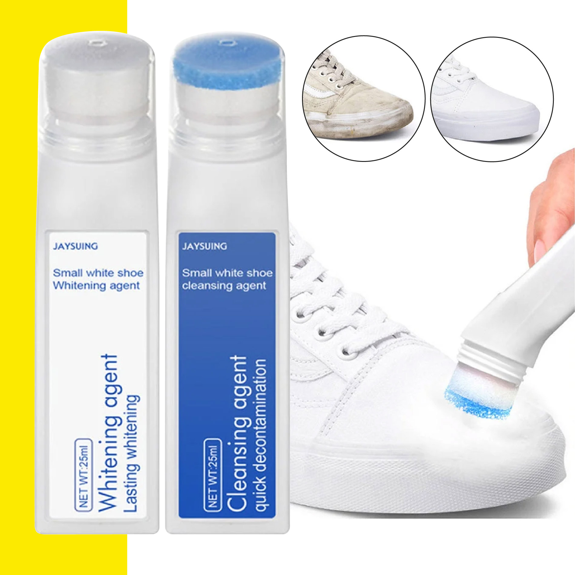 Miniatura 7 de Kit Limpieza Y Blanqueador Para Zapatos