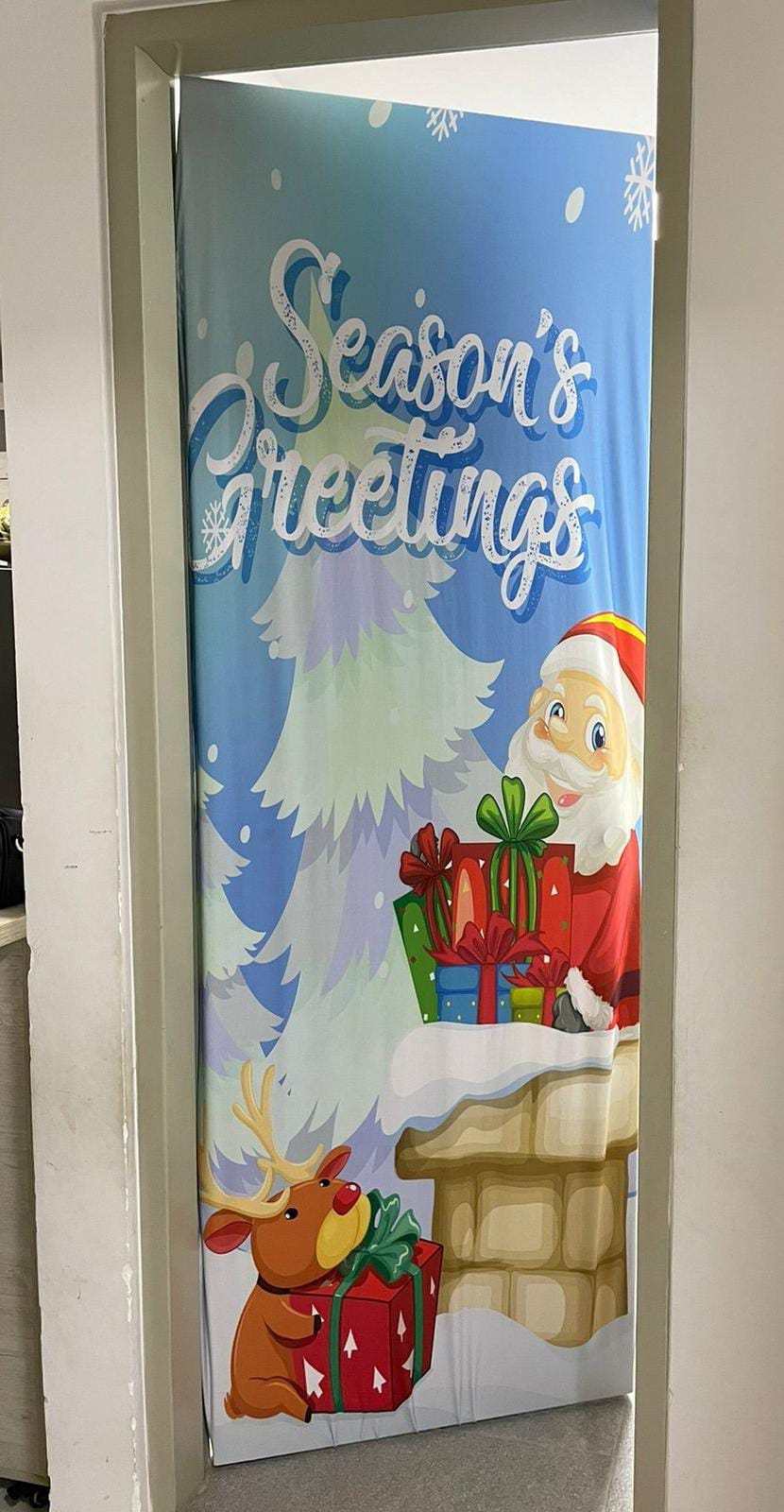 FUNDAS NAVIDAD PARA PUERTAS