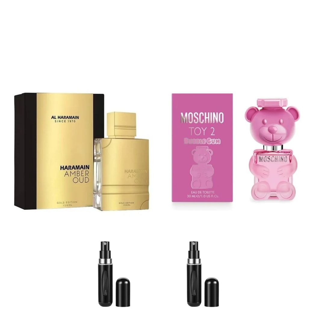 TOY2BUBBLEGUM+AMBEROUDCOFRE+2PERFUMEROS