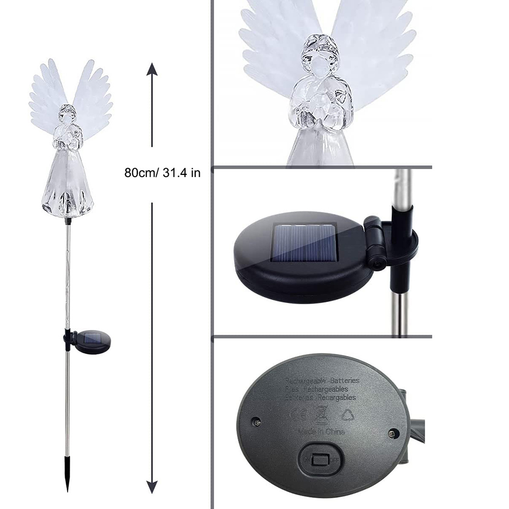 Miniatura 10 de LAMPARA SOLAR ANGEL A PRUEBA DE AGUA