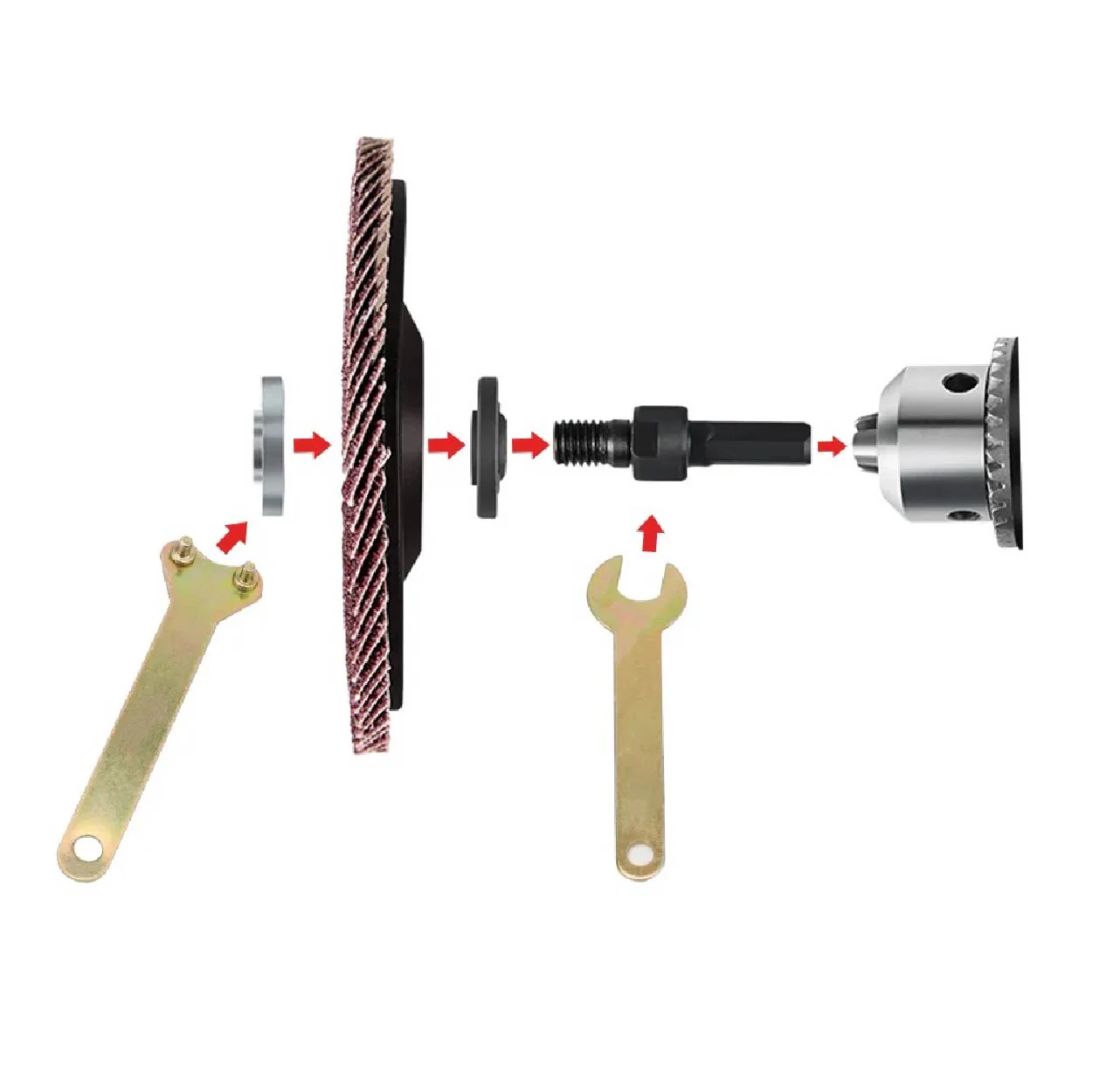 Adaptador de Discos para Taladro