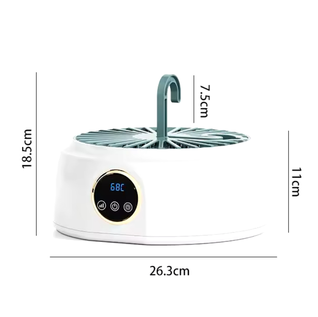 SECADOR ROPA PLEGABLE ELÉCTRICO