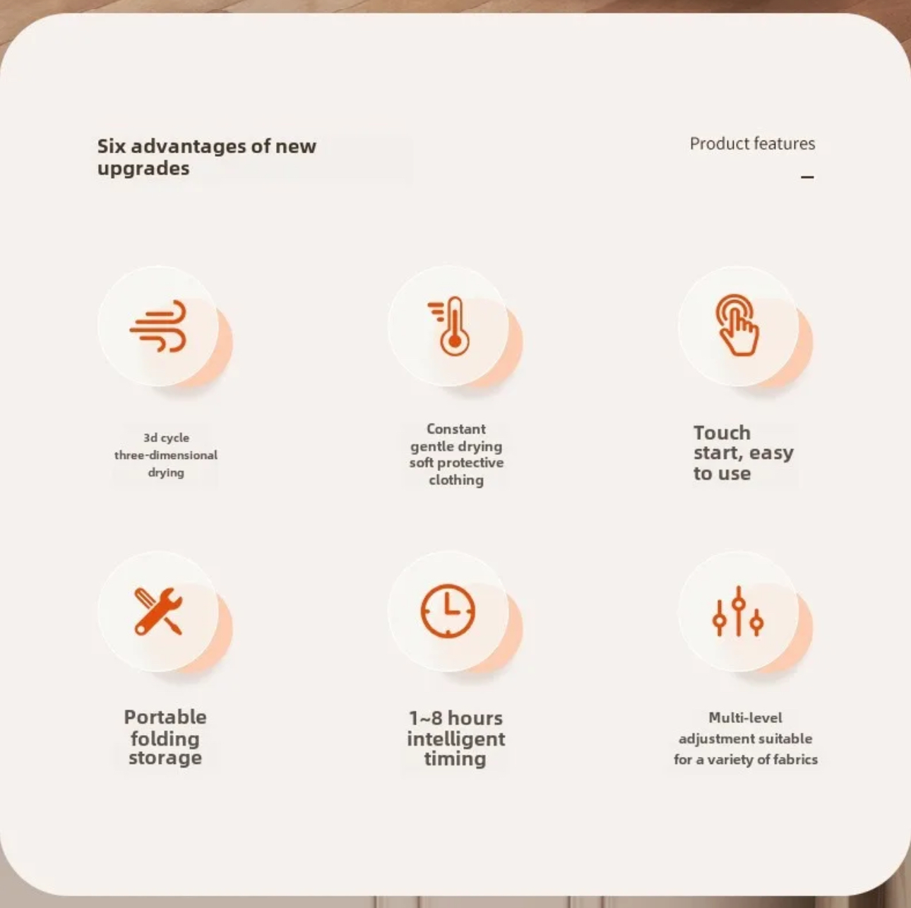 Miniatura 4 de SECADOR ROPA PLEGABLE ELÉCTRICO