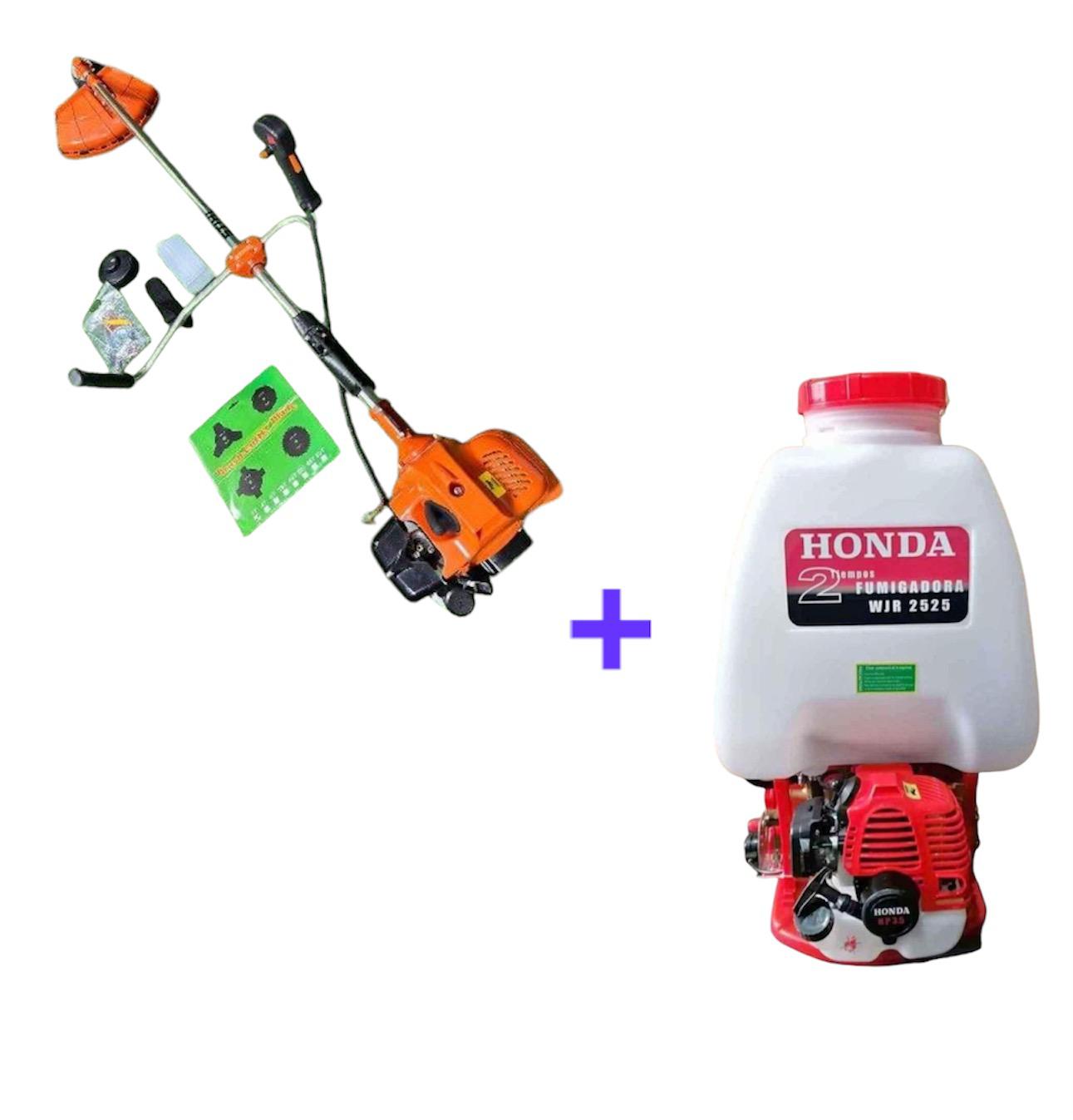 GUADAÑA NARANJA+FUMIGADORA DE VARILLA