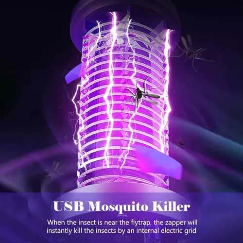 Miniatura 3 de LAMPARA TRAMPA MATA INSECTOS