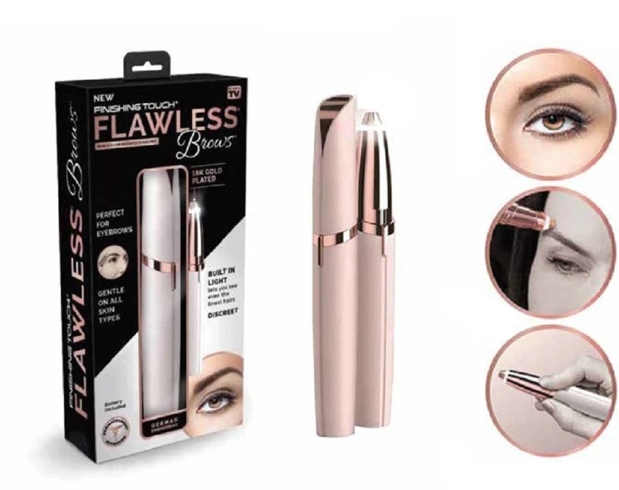 Miniatura 2 de combo Flawless cejas + bosso