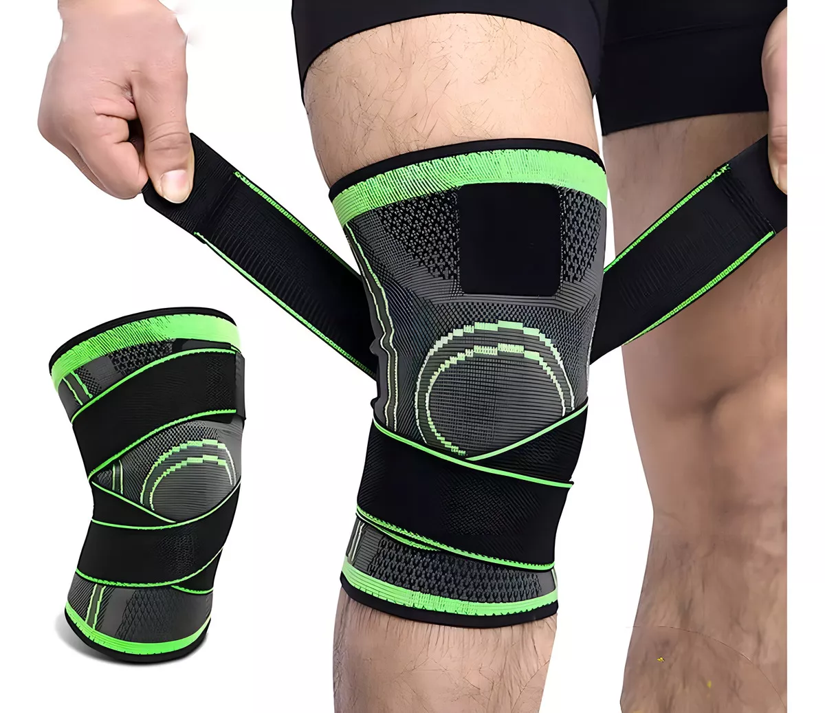 RODILLERA ORTOPEDICA DOBLE BANDA PAR