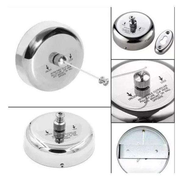 Miniatura 3 de Tendedero ropa retractil