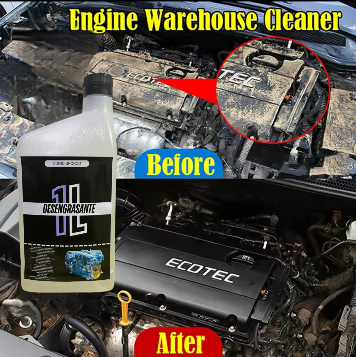 Miniatura 3 de Desengrasante Addio 1 Litro