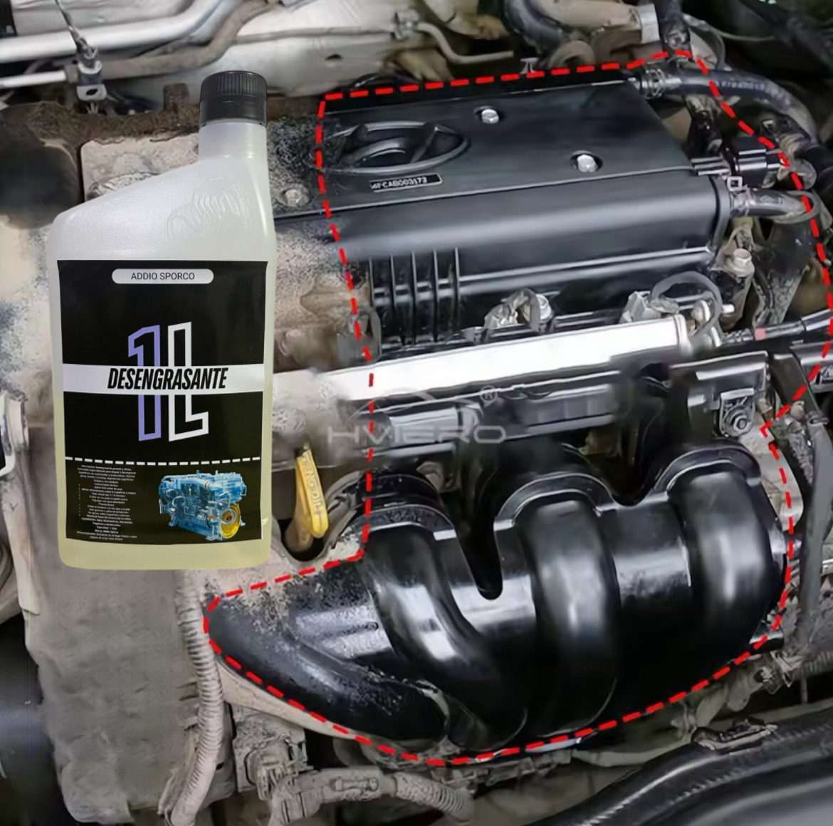 Miniatura 2 de Desengrasante Addio 1 Litro