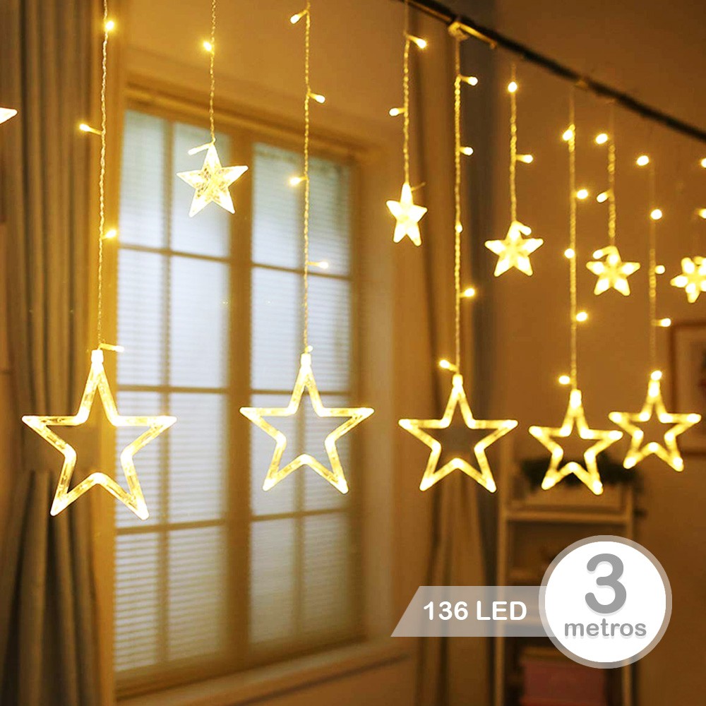Extension Punta Estrellas 3m Navidad